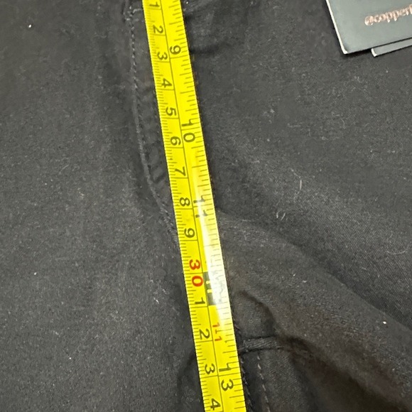 Copperflash Pants Women's Size 14W Chic Black Straight Leg Highrise Ankle Skinny - Picture 5 of 7